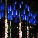 8X/Set Falling Rain Drop Icicle Snow Fall String LED Cascading Xmas Tree Lights