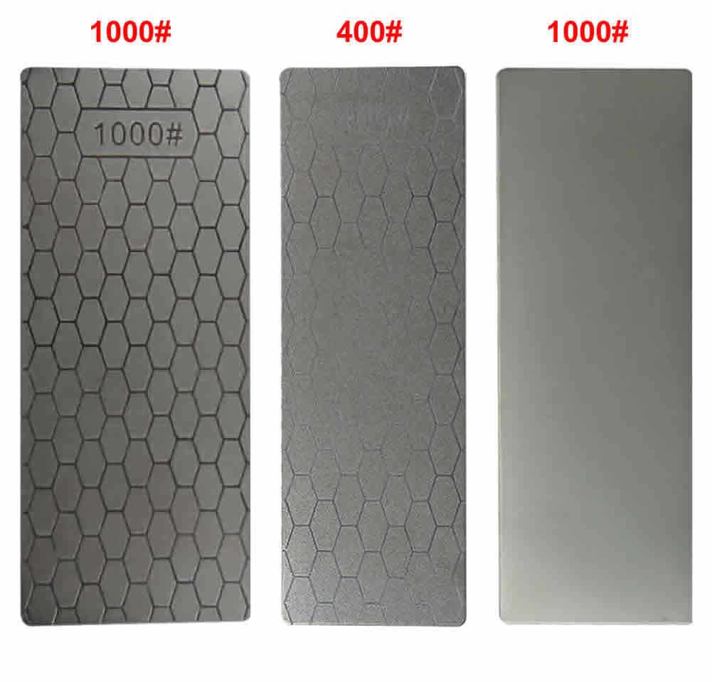 400#/1000# Sharpener Diamond Knife Sharpening Stone Whetstone Polishing Tool coi