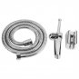 Toilet Shattaf Adapter Spray Handheld Bidet Shower Head Wall Bracket Hose Kit