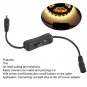 5 x LED Strip Light Wire Switch with Female and Male DC 12V Power Connector Plug