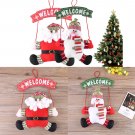 35cm Santa Claus/Snowman Decoration Pendant Hanging Xmas Party Gifts Ornament