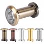 16mm Door Viewer Peep Hole Metal Peephole 220 Degree Viewing+Cover Home Security