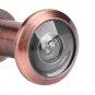 16mm Door Viewer Peep Hole Metal Peephole 220 Degree Viewing+Cover Home Security