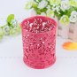New Hollow Flower Pattern Cylinder Pen Pencil Pot Holder Container Organizer NI