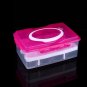 Plastic Kitchen Refrigerator Storage Organizer Egg Holder Keeper Container Box