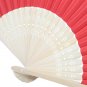 Lovely Handheld Mini Fan Folding Bamboo Chinese Paper Fans Wedding Kids Favours