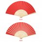 Lovely Handheld Mini Fan Folding Bamboo Chinese Paper Fans Wedding Kids Favours