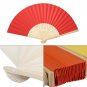 Lovely Handheld Mini Fan Folding Bamboo Chinese Paper Fans Wedding Kids Favours