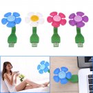 ABS USB Mini Aroma Diffuser Air Humidifier Flower Aromatherapy Essential Oil