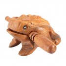 Traditional Wooden Frog Carved Croaking Instrument Musical Sound Frog Handcraft