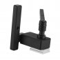 Square/Quick Handle Black Miter Track Stop for T-Slot T-Tracks Woodworking Tool