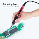60W Digital Temperature Electric Soldering Iron Cellphone Repair Welding Tool