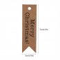 100pcs Craft Paper Hang Tags Wedding Party Favor Label Cards Christmas Ornament
