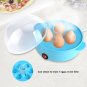 Rapid 3/7Egg Electric White Poacher Eggs Steamer Cooker Auto Boiler Dash Kitchen
