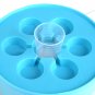 Rapid 3/7Egg Electric White Poacher Eggs Steamer Cooker Auto Boiler Dash Kitchen