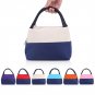 Lovely Insulated Canvas Lunch Bag Tote Handbag Picnic Food Storage Container