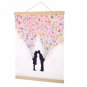 New Wooden Photo Frame DIY Custom Poster Scroll Prints Artwork Hanger Durable
