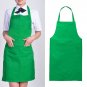 New Women Muti-color Cooking Kitchen Restaurant Bib Apron Dress with Pocket Gift