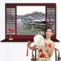 Chinese Style 3D Window View Removable Wall Sticker Art Vinyl Decal Decor Mural