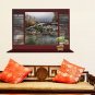Chinese Style 3D Window View Removable Wall Sticker Art Vinyl Decal Decor Mural