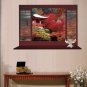 Chinese Style 3D Window View Removable Wall Sticker Art Vinyl Decal Decor Mural