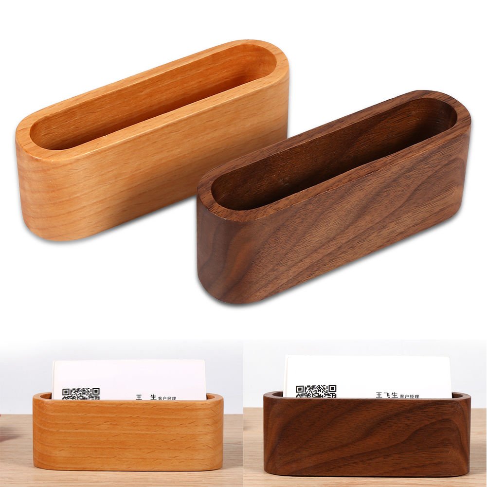 Business Card Organizer Storage Holder Box Case Credit ID Wallet Pocket Name