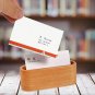 Business Card Organizer Storage Holder Box Case Credit ID Wallet Pocket Name