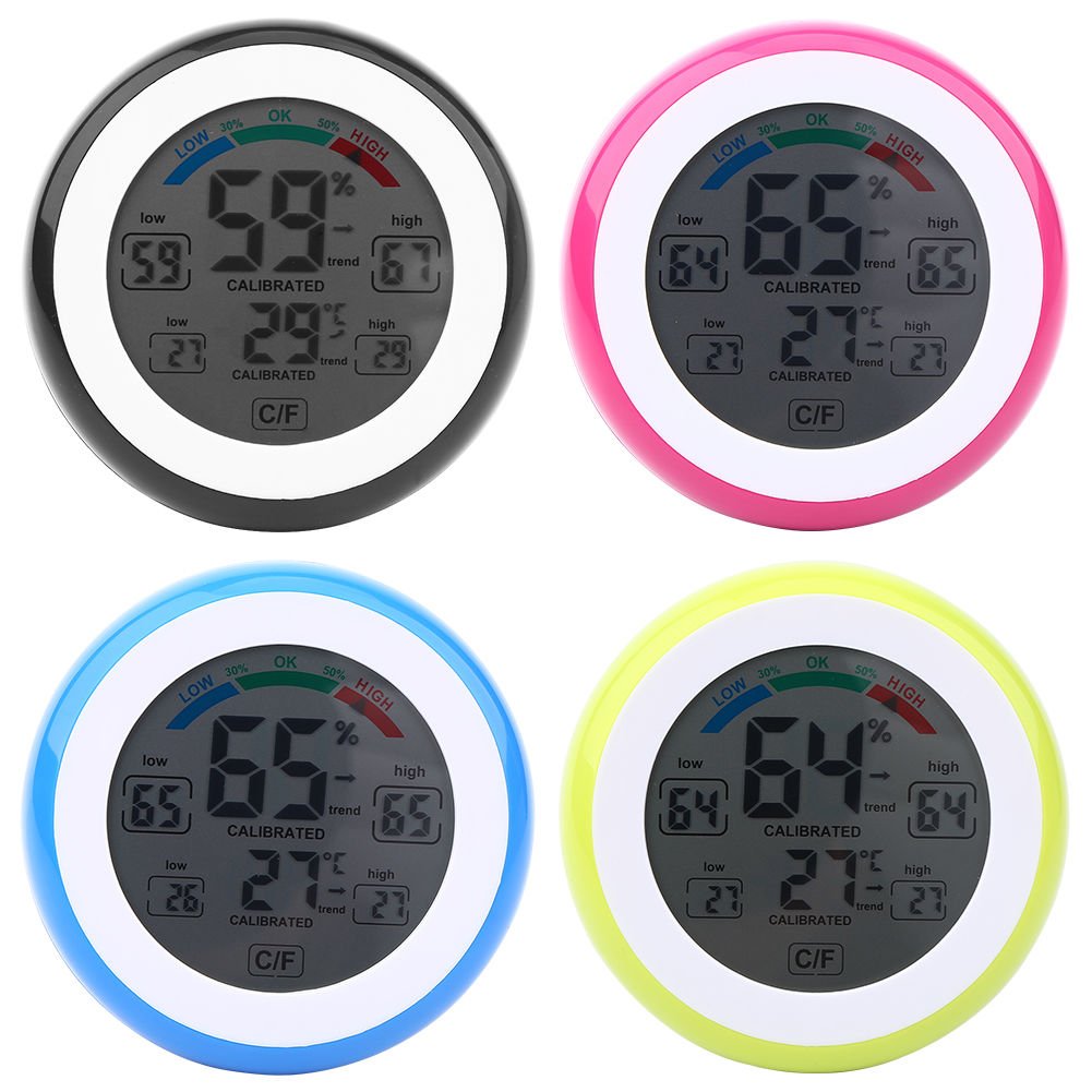 Home Comfort Digital Indoor Thermometer Hygrometer Temperature Humidity Monitor