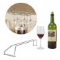 Stainless Steel Wine Hanging Cup Holders Hanging Goblet Cup Rack Home Decor