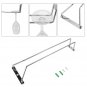 Stainless Steel Wine Hanging Cup Holders Hanging Goblet Cup Rack Home Decor