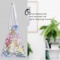 50Pcs/Set Sheer Coralline Organza Jewelry Pouch Wedding Party Favor Gift Bags