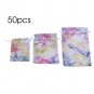 50Pcs/Set Sheer Coralline Organza Jewelry Pouch Wedding Party Favor Gift Bags