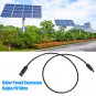 3/10ft Solar Panel Extension Cable PV Wire w/ Male Female MC4 Connectors Adapter