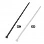 100Pcs Nylon Plastic Releasable Reusable Cable Tie Zip Wrap Ties Wire 8x150mm