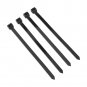 100Pcs Nylon Plastic Releasable Reusable Cable Tie Zip Wrap Ties Wire 8x150mm