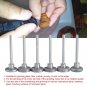 50pcs Durable Diamond Coated Head Point Burr Grinding Bit Set For 1/8 " 120 Grit