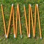 &Icirc;&brvbar;16mm Camp Rain Tarp Trail Sun Shade Awning Shelter Canopy Tent Cover Poles