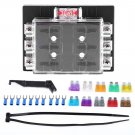32V 6 Way Circuit Car Boat Auto Automotive Blade Fuse Box Block Holder ATO ATC