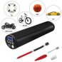150PSI Car Motorcycle Bicycle Electric Tire Inflator Air Pump Compressor Black