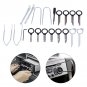 20 Pcs Car Radio Stereo Release Removal Tool Set Key For Audi Mercedes Benz EL