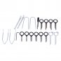 20 Pcs Car Radio Stereo Release Removal Tool Set Key For Audi Mercedes Benz EL