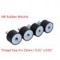 4x M6 M8 Rubber Mounts Male Anti Vibration Silentblock Boat Car Vehicle Bobbin