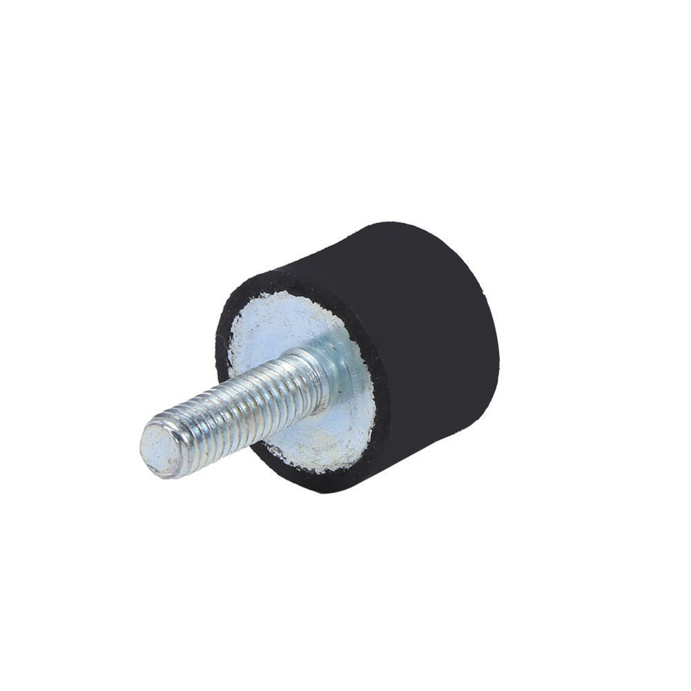 thumbnail image 2 of 4-Pack M8 40x30mm Rubber Anti-Vibration Mounts - Male/Female Bobbin Isolators For Compressors, Pumps, Engines 2 of 13