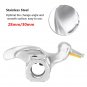 Car Tire Changer Stainless Steel Metal Mount Demount Duck Head Tool Dia 28/30mm