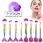 4Pcs Professional Kabuki Foundation Brushes Makeup Brush Set Cosmetic Tool Kit