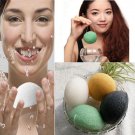 Hot Natural Konjac Konnyaku Fiber Face Wash Cleanse Sponge Puff Exfoliator Tools