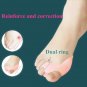 2pcs Gel Toe Separators Stretchers Straighteners Alignment Bunion Pain Relief