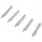 Owl Feather Quill Dip Pen&5 Stainless Steel Nibs Set Rare Stationery Gift+Box c