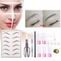 Permanent Eyebrow Micro Blade Pen Ink Cups Practical Skin Set Tattoo Makeup Set
