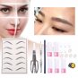 Permanent Eyebrow Micro Blade Pen Ink Cups Practical Skin Set Tattoo Makeup Set